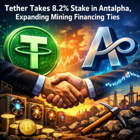 Tether Takes 8.2% Stake In Antalpha, Expanding Mining Financing Ties