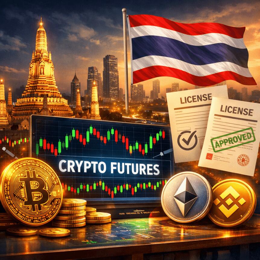 Thailand broadens crypto futures reach amid licensing overhaul