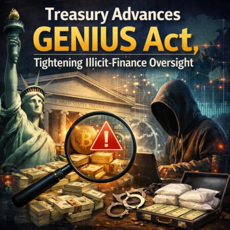 Treasury Advances Genius Act, Tightening Illicit-Finance Oversight