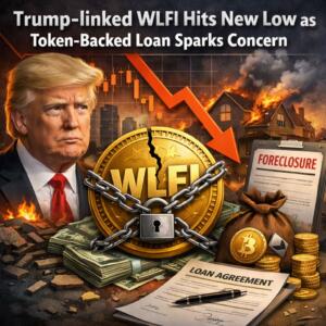 Trump-linked WLFI hits new low as token-backed loan sparks concern Trump-Linked Wlfi Hits New Low As Token-Backed Loan Sparks Concern