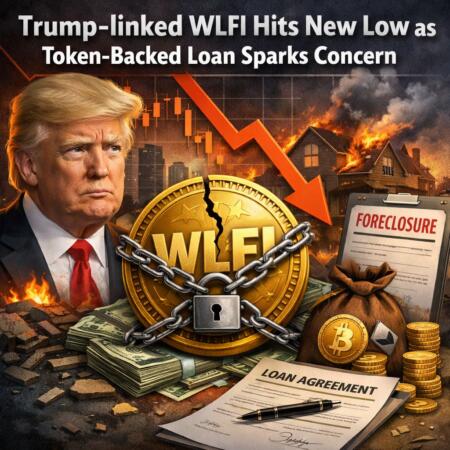 Trump-Linked Wlfi Hits New Low As Token-Backed Loan Sparks Concern