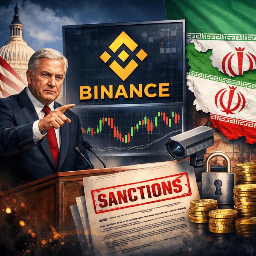 US Senator Urges Binance Monitor Update Amid Iran Sanctions Scrutiny