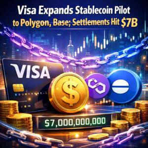 Visa Expands Stablecoin Pilot To Polygon, Base; Settlements Hit $7b