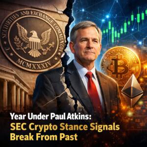 Year Under Paul Atkins: Sec Crypto Stance Signals Break From Past