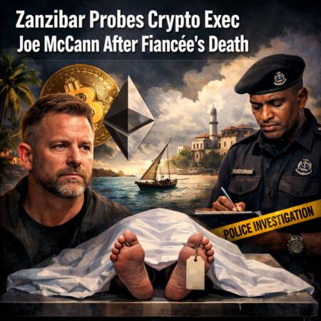 Zanzibar Probes Crypto Exec Joe Mccann After Fiancee's Death