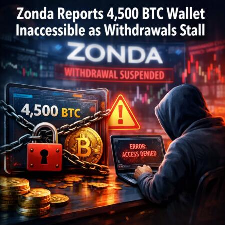 Zonda reports 4,500 BTC wallet inaccessible as withdrawals stall Zonda Reports 4,500 Btc Wallet Inaccessible As Withdrawals Stall