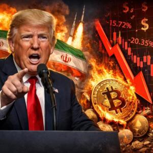 Trump Iran War Speech Triggers Crypto Market Selloff