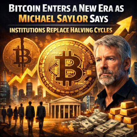 Bitcoin Enters a New Era as Michael Saylor Says Institutions Replace Halving Cycles Cb 459537 Bitcoin Enters A New Era As Michael Saylor Says Institutions Replace Halving Cyc