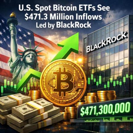 Cb 459690 U S Spot Bitcoin Etfs See 471 3 Million Inflows Led By Blackrock