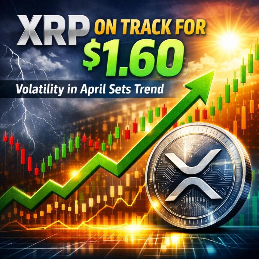 XRP on Track for $1.60 as Volatility in April Sets Trend Cb 459698 Xrp On Track For 1 60 As Volatility In April Sets Trend