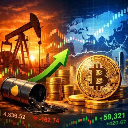 Global Markets Shift as Oil Jumps and Bitcoin Holds Ground Global Markets Shift As Oil Jumps And Bitcoin Holds Ground