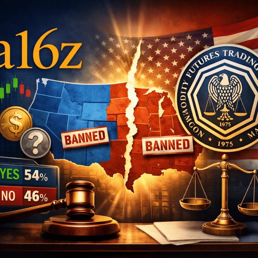 A16z Backs Cftc In Challenge To State Bans On Prediction Markets