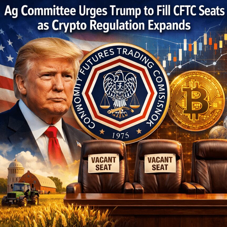 Ag Committee Urges Trump To Fill Cftc Seats As Crypto Regulation Expands