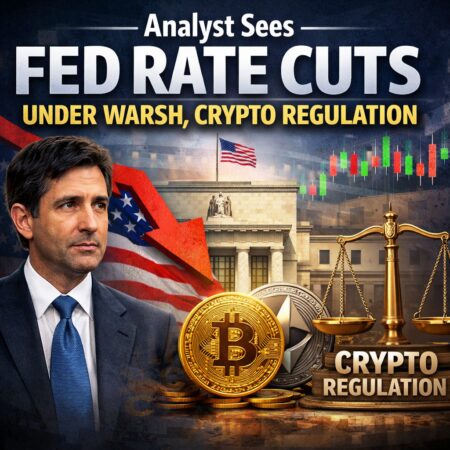 Analyst Sees Fed Rate Cuts Under Warsh, Crypto Regulation