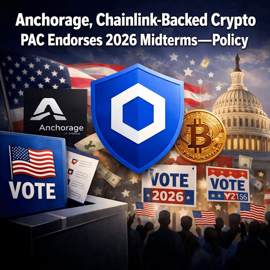 Anchorage, Chainlink-Backed Crypto PAC Endorses 2026 Midterms—Policy Anchorage, Chainlink-Backed Crypto Pac Endorses 2026 Midterms—policy