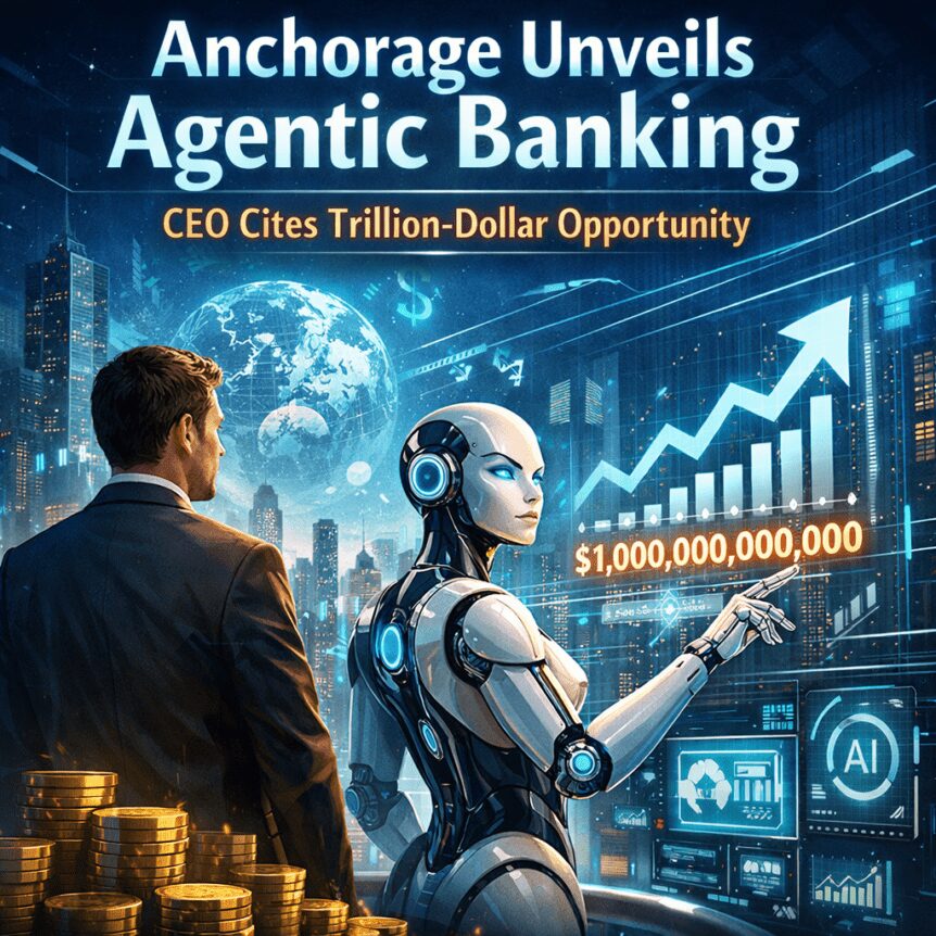 Anchorage unveils agentic banking; CEO cites trillion-dollar opportunity