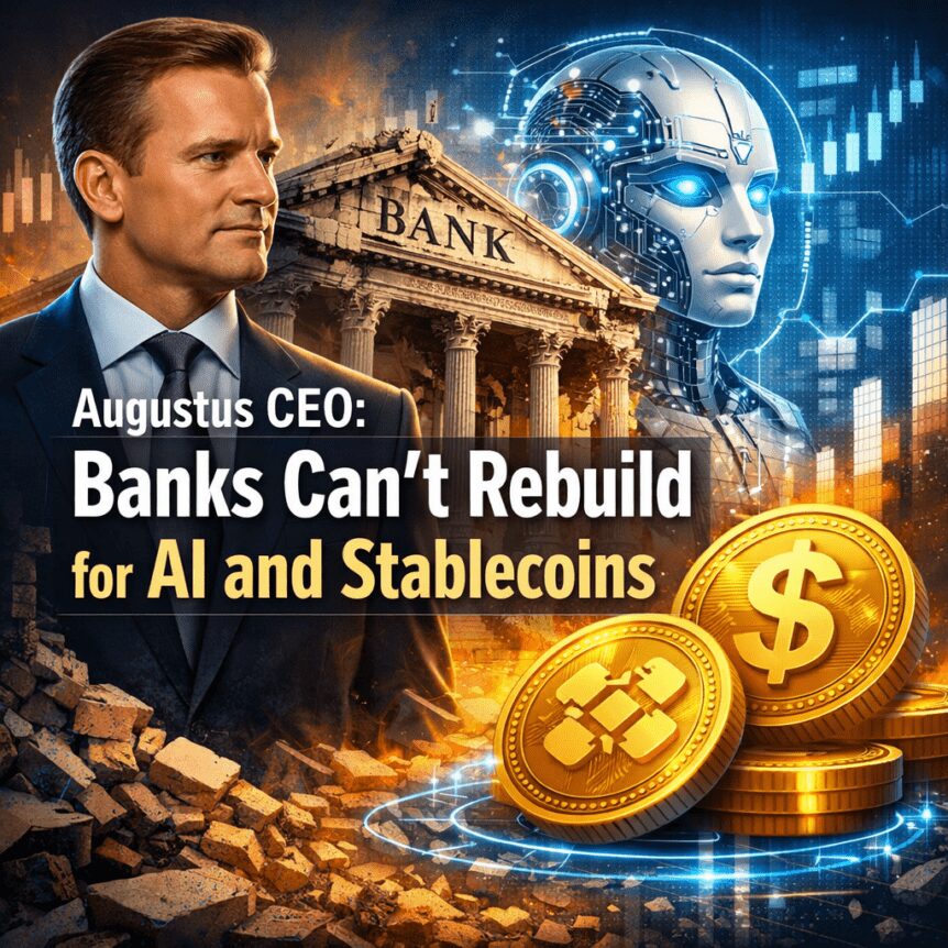 Augustus Ceo: Banks Can't Rebuild For Ai And Stablecoins