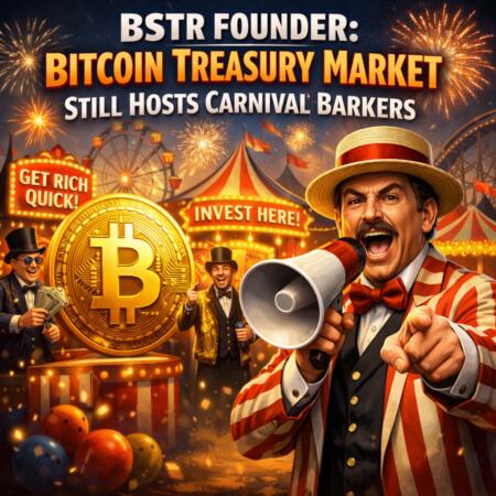 Bstr Founder: Bitcoin Treasury Market Still Hosts Carnival Barkers