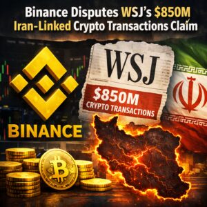 Binance Disputes WSJ’s $850M Iran-Linked Crypto Transactions Claim Binance Disputes Wsj's $850m Iran-Linked Crypto Transactions Claim