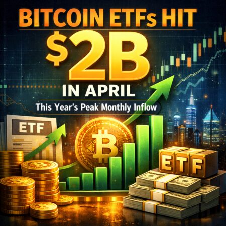 Bitcoin Etfs Hit $2b In April As This Year’s Peak Monthly Inflow