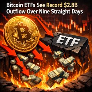 Bitcoin ETFs See Record $2.8B Outflow Over Nine Straight Days Bitcoin Etfs See Record $2.8b Outflow Over Nine Straight Days