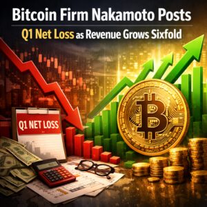 Bitcoin Firm Nakamoto Posts Q1 Net Loss as Revenue Grows Sixfold Bitcoin Firm Nakamoto Posts Q1 Net Loss As Revenue Grows Sixfold