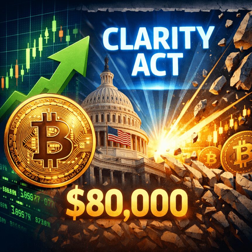 Bitcoin Holds Above $80k As Clarity Act Passes, Breakout Triggers Ahead