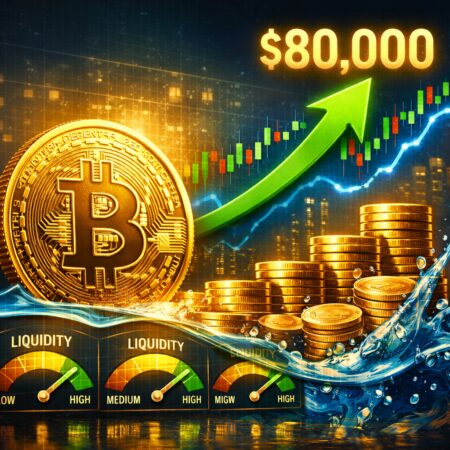 Bitcoin Liquidity Balance Signals Potential Rally Toward $80k