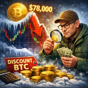 Bitcoin Cools After $78k Spike As Value Investor Keeps Buying Cheap Btc