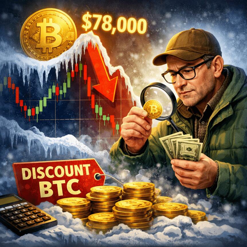 Bitcoin Cools After $78k Spike As Value Investor Keeps Buying Cheap Btc