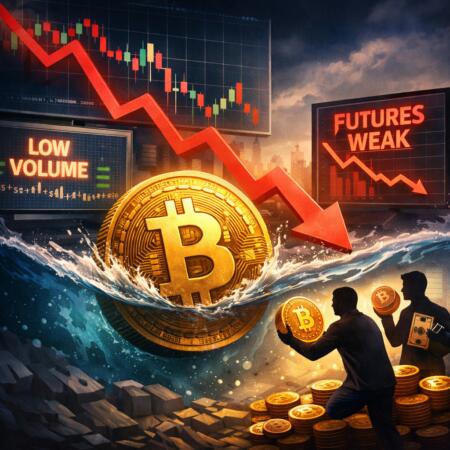 Bitcoin dip buyers curb selling; spot volumes wavering, futures weak Bitcoin Dip Buyers Curb Selling; Spot Volumes Wavering, Futures Weak