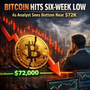 Bitcoin hits six-week low as analyst sees bottom near $72K Bitcoin Hits Six-Week Low As Analyst Sees Bottom Near $72k