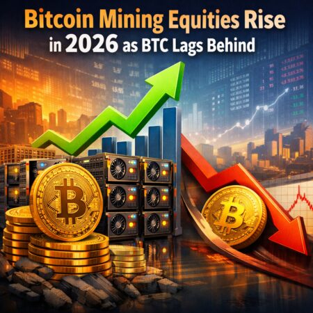 Bitcoin Mining Equities Rise In 2026 As Btc Lags Behind