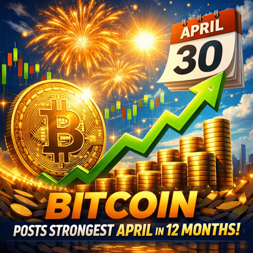 Bitcoin Posts Strongest April In 12 Months