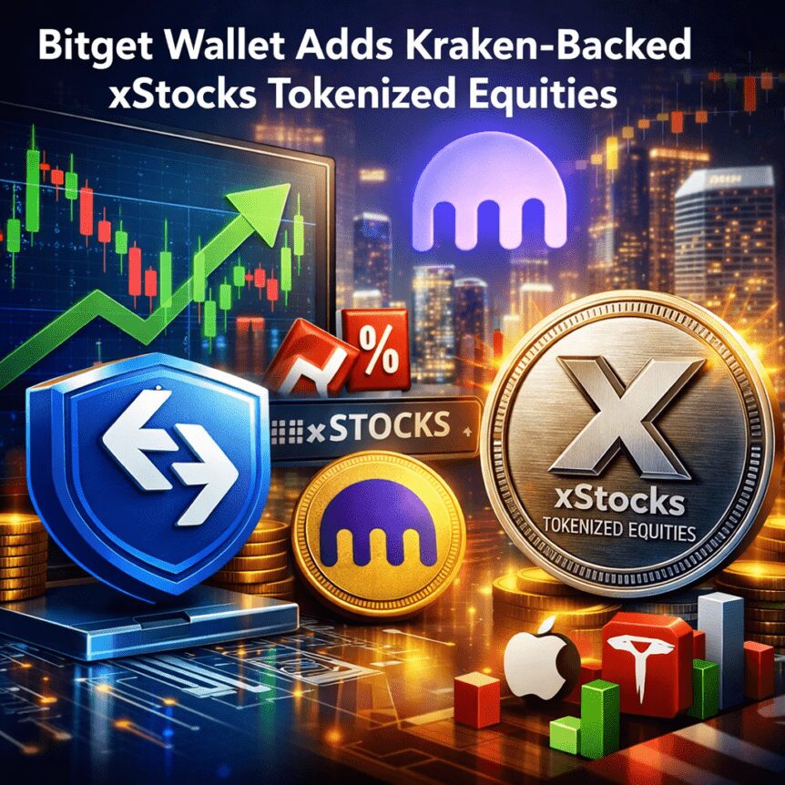 Bitget Wallet Adds Kraken-Backed xStocks Tokenized Equities Bitget Wallet Adds Kraken-Backed Xstocks Tokenized Equities