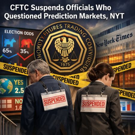 CFTC Suspends Officials Who Questioned Prediction Markets, NYT Cftc Suspends Officials Who Questioned Prediction Markets, Nyt