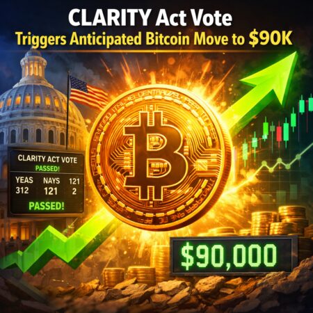 Clarity Act Vote Triggers Anticipated Bitcoin Move To $90k