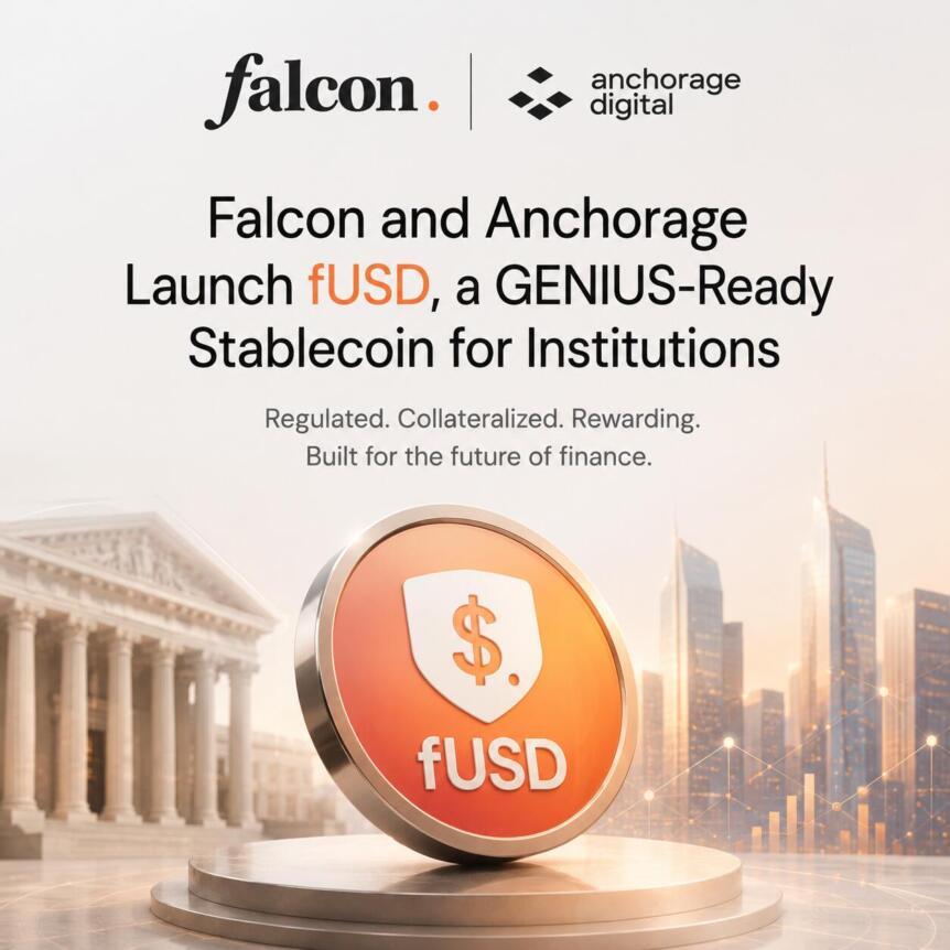 Falcon And Anchorage Launch Fusd, A Genius-Ready Stablecoin For Institutions