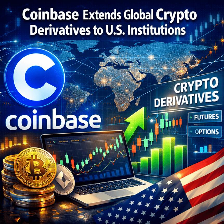 Coinbase Extends Global Crypto Derivatives to U.S. Institutions Coinbase Extends Global Crypto Derivatives To U.s. Institutions