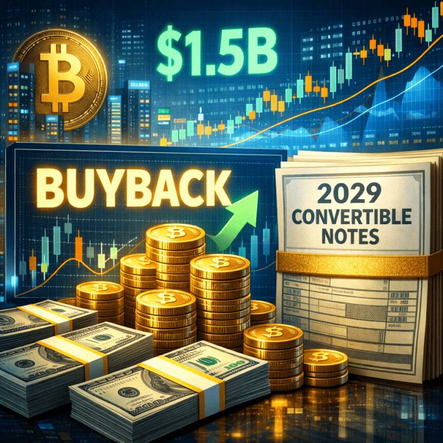 Crypto Firm to Buy Back $1.5B of 2029 Convertible Notes Crypto Firm To Buy Back $1.5b Of 2029 Convertible Notes