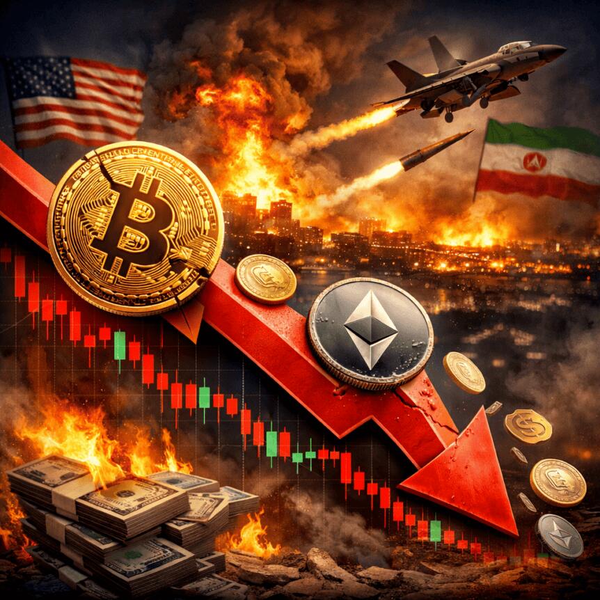 Crypto Market Cap Falls $80B After U.S.-Iran Strikes Crypto Market Cap Falls $80b After U.s.-Iran Strikes