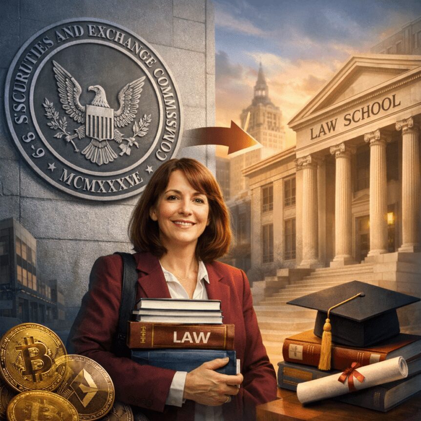 Crypto Mom to join law school, signaling end of tenure at the SEC Crypto Mom To Join Law School, Signaling End Of Tenure At The Sec