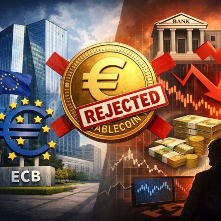 ECB Rejects Euro Stablecoin Push, Cites Bank, Monetary Policy Risks Ecb Rejects Euro Stablecoin Push, Cites Bank, Monetary Policy Risks