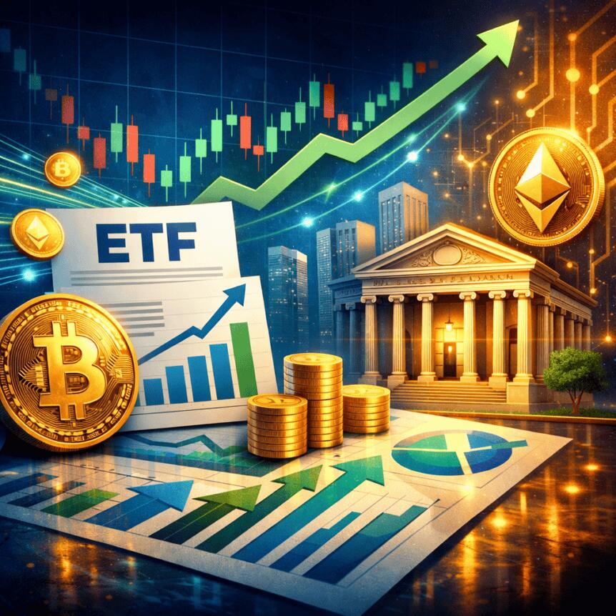 ETF Flows, Institutions Accelerate Crypto Adoption Etf Flows, Institutions Accelerate Crypto Adoption