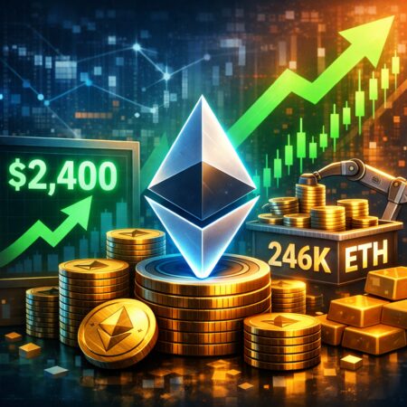 Eth Nears $2,400 As Accumulators Add 246k Eth, Signaling Upside