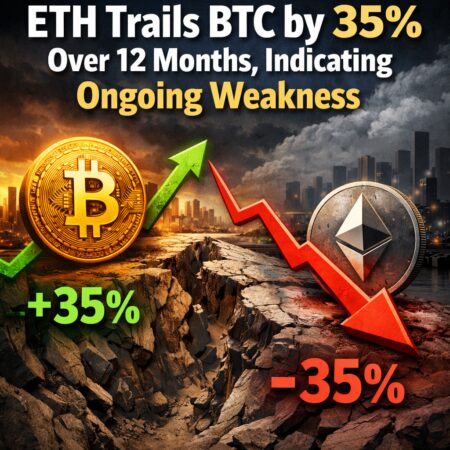 ETH Trails BTC by 35% Over 12 Months, Indicating Ongoing Weakness Eth Trails Btc By 35% Over 12 Months, Indicating Ongoing Weakness