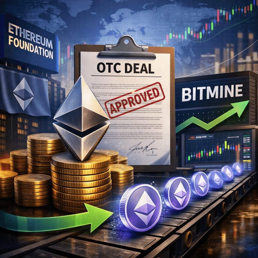Ethereum Foundation Closes Third Otc Sale, Moves 10,000 Eth To Bitmine