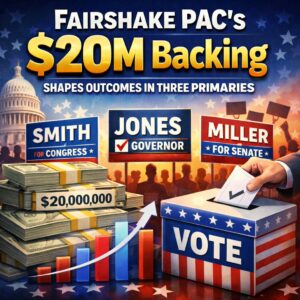 Fairshake Pac's $20m Backing Shapes Outcomes In Three Primaries