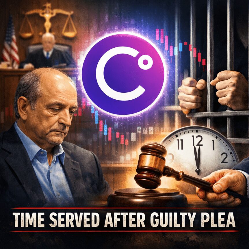 Former Celsius Exec Gets Time Served After Guilty Plea