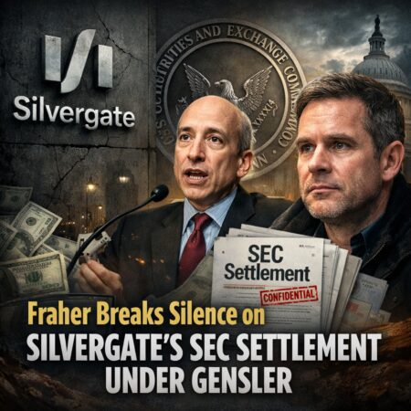 Fraher Breaks Silence on Silvergate’s SEC Settlement Under Gensler Fraher Breaks Silence On Silvergate's Sec Settlement Under Gensler